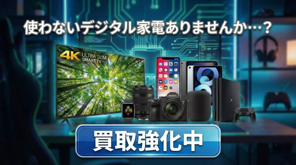 デジタル家電買取訴求バナー