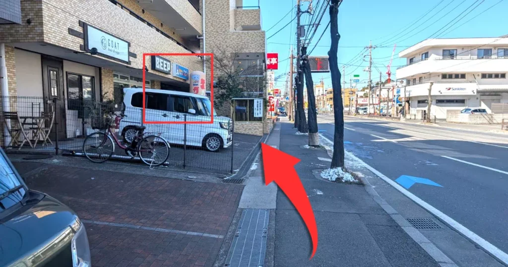 9. BEEP宮前平店に到着！