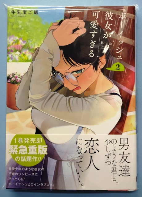 『ボーイッシュ彼女が可愛すぎる』表紙