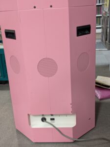 ミニキュート筐体背面下部