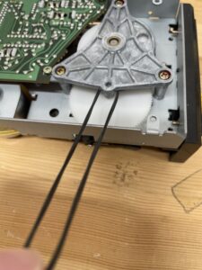 Image of belt coming off