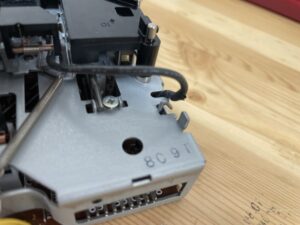 Image 1 of removing the wiring