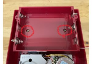 Battery box screws x 2