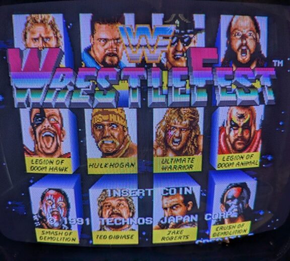 WWFレッスルフェスト基板
